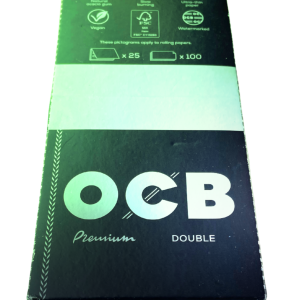 OCB Schwarz doppelt (25x100 Blatt)